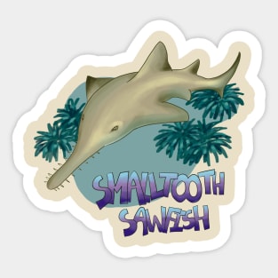 Smalltooth Sawfish Sticker